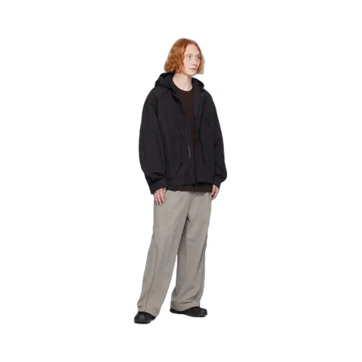 Hooded Long-Sleeved Casual Jacket
