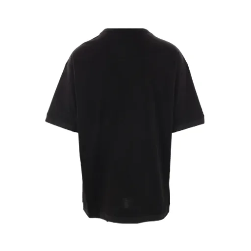 Open-Necked Black Shirt