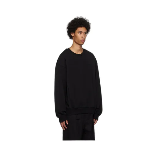 Triple Stitch Cotton Sweatshirt