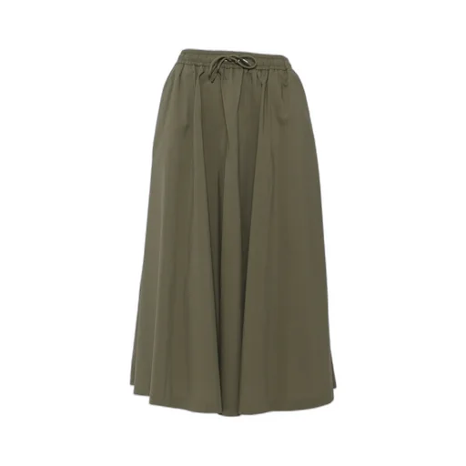 Drawstring Pleat Detailed Skirt