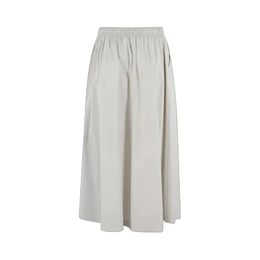 Drawstring Pleat Detailed Skirt