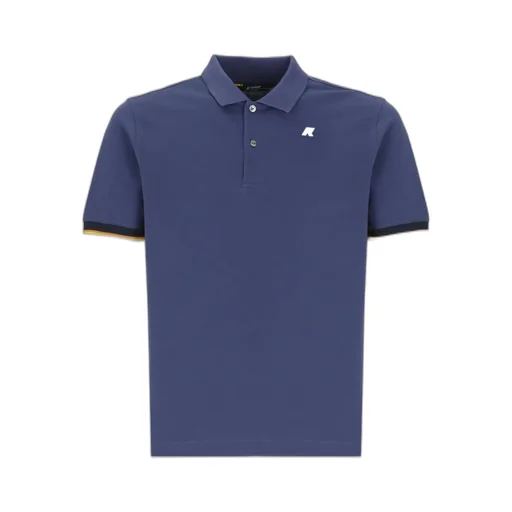 Two-Button Cotton Polo Shirt