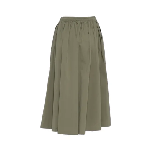 Drawstring Pleat Detailed Skirt