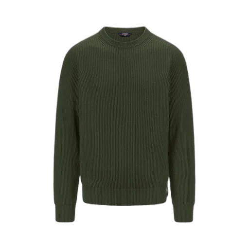Long-Sleeved Knitted Sweater