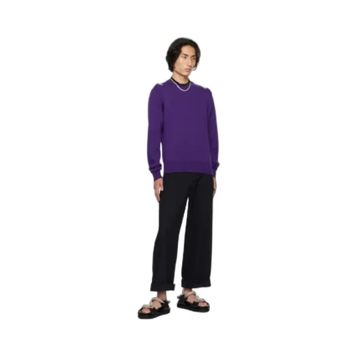 Hollowed-Out Knitted Sweater