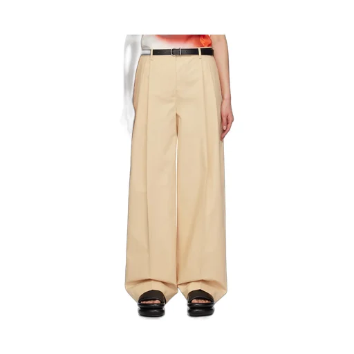 Belt Ring Casual Pants