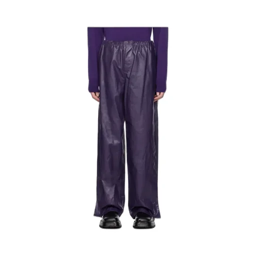 Loose-Fit Slit Trousers