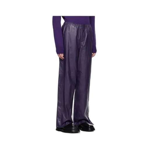 Loose-Fit Slit Trousers