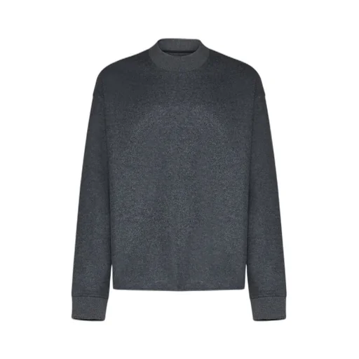 Mock Neck Knitted Jumper
