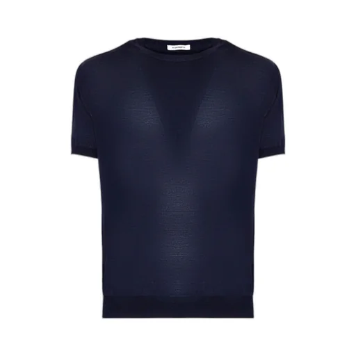Crewneck Short-Sleeve Knitwear