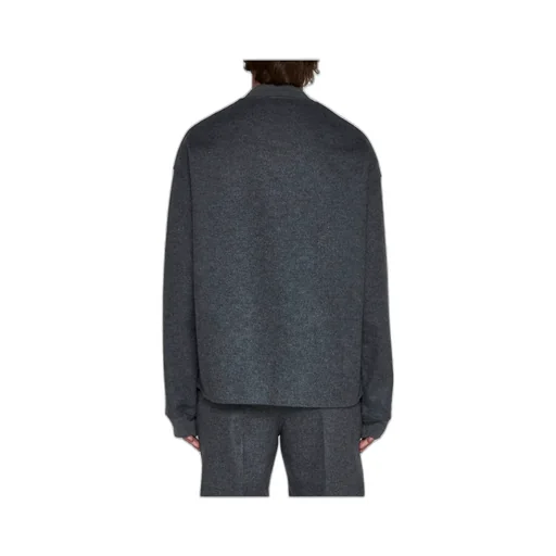 Mock Neck Knitted Jumper