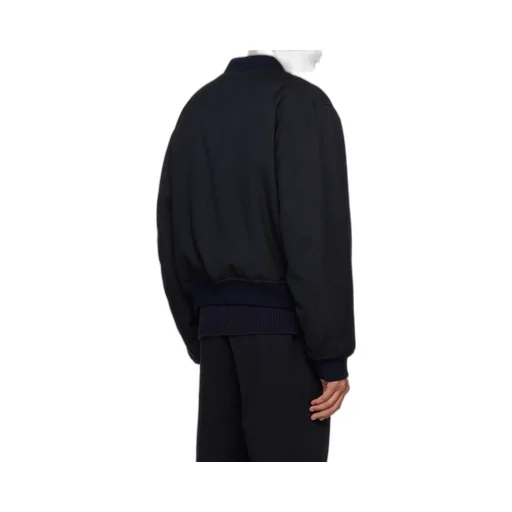 Patch-Pocket Bomber Jacket