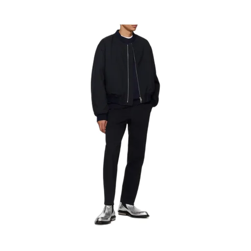 Patch-Pocket Bomber Jacket