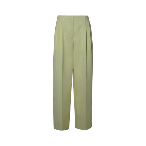 High-Waisted Belted Trousers
