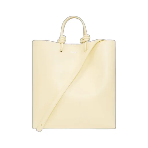 Logo Embossed Knot Detailed Tote Bag