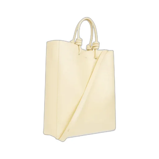 Logo Embossed Knot Detailed Tote Bag