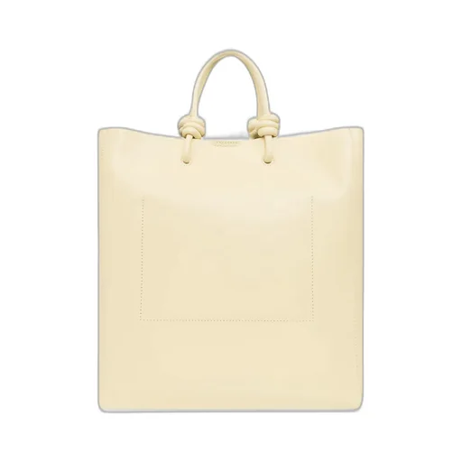 Logo Embossed Knot Detailed Tote Bag