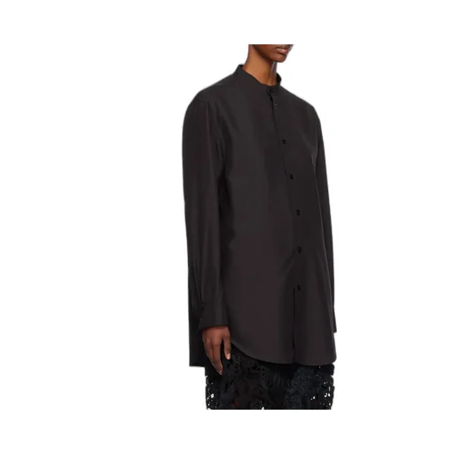 Buttoned Long-Sleeved Shirt