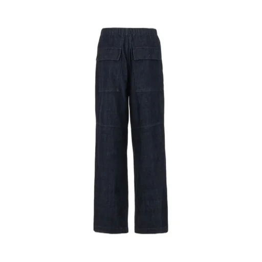 Elasticated Denim Trousers