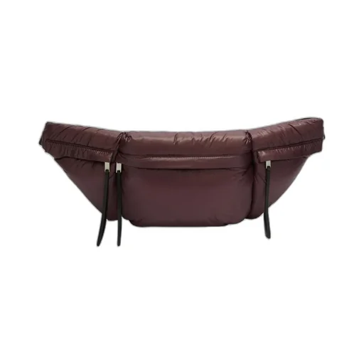 Logo Printed Padded Belt Bag
