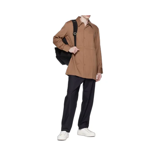 Button Long-Sleeved Shirt