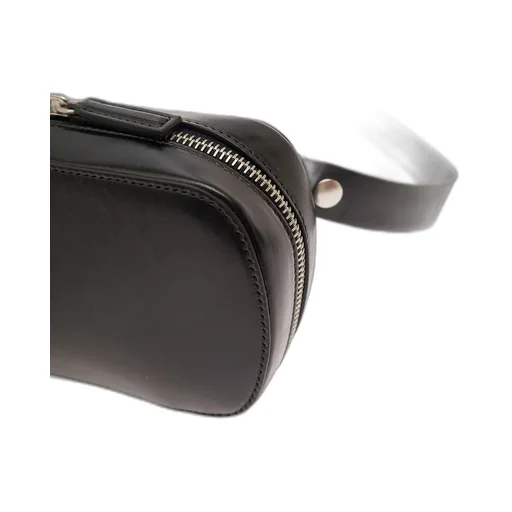 Logo Debossed Double-Zip Belt Bag