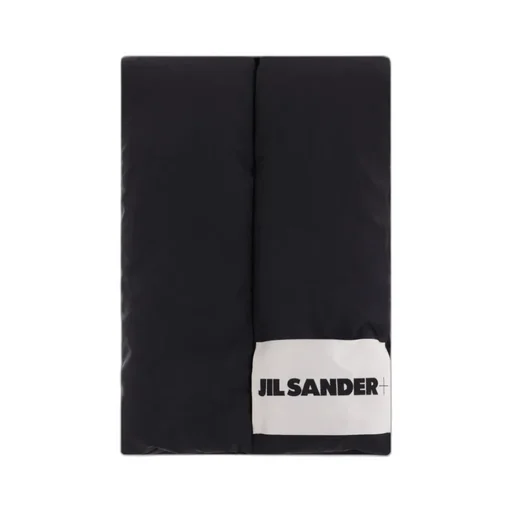 Logo-Patch Padded Scarf