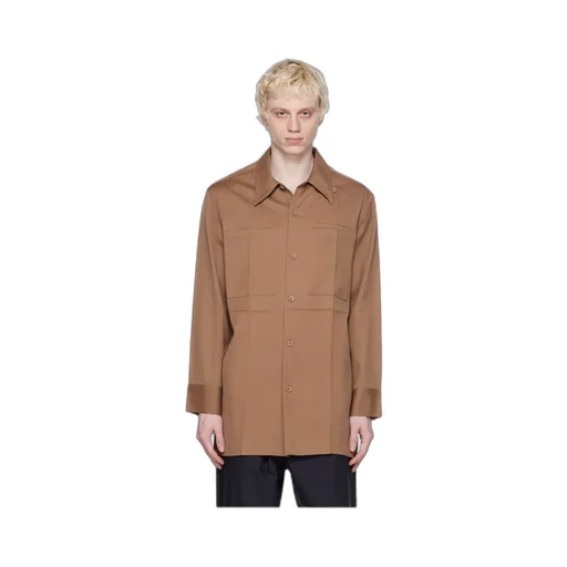 Button Long-Sleeved Shirt