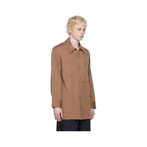 Button Long-Sleeved Shirt