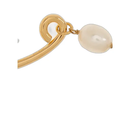 Pendant Chain-Detailed Hook Fastened Bracelet
