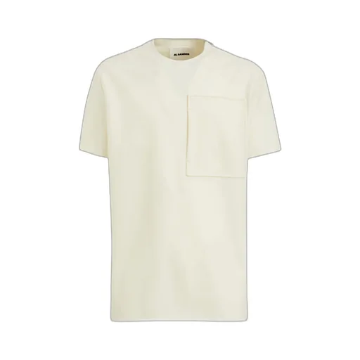 Zip-Detailed Crewneck T-Shirt
