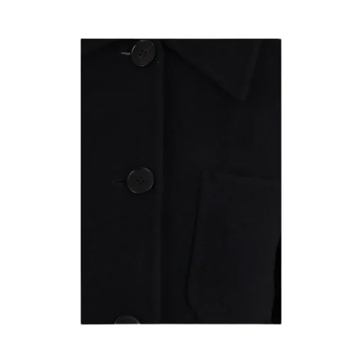 Single-Breasted Buttoned Overshirt