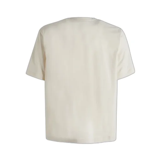 Zip-Detailed Crewneck T-Shirt