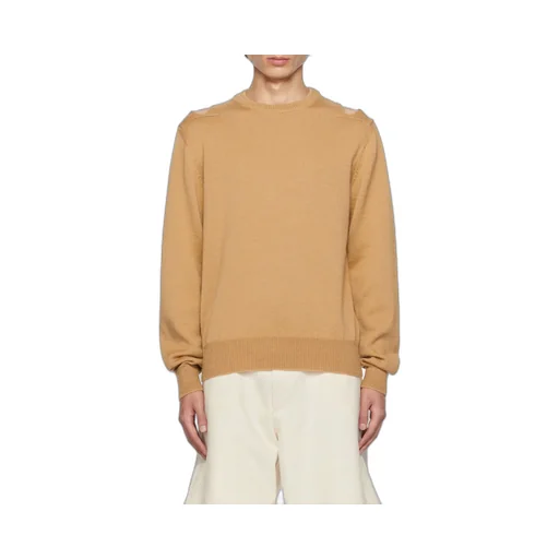Round Neck Hollowed-Out Sweater