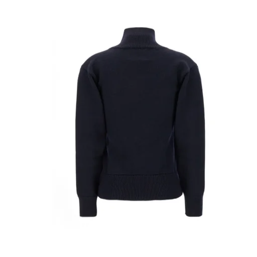 High-Neck Knitted Jumper
