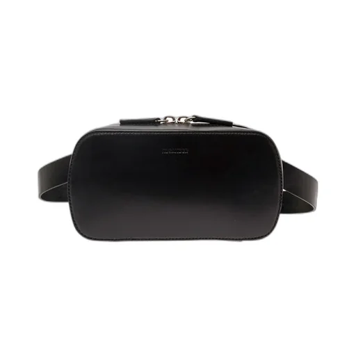 Logo Debossed Double-Zip Belt Bag