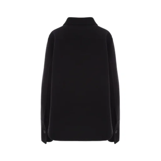 Single-Breasted Buttoned Overshirt