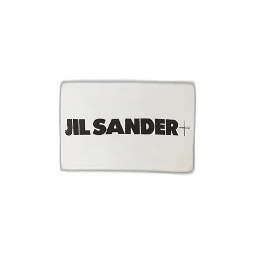 Logo Patch Fringed Scarf