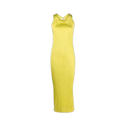 Sleeveless Ribbed Maxi Dress