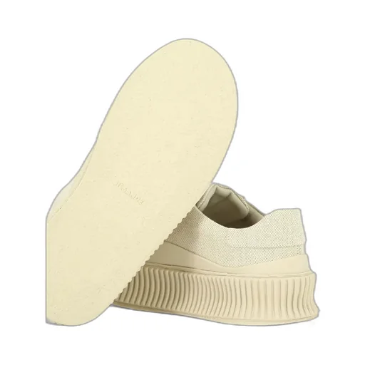 Panelled Round-Toe Sneakers