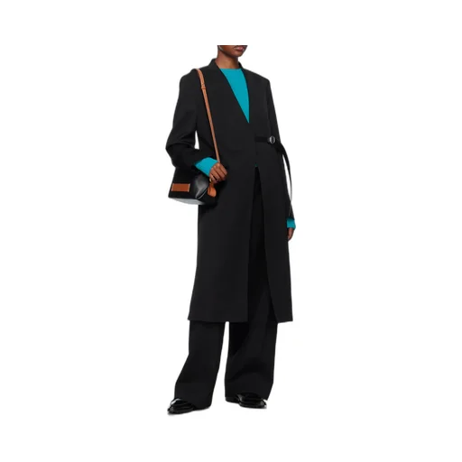 High-Waist Belted Pants