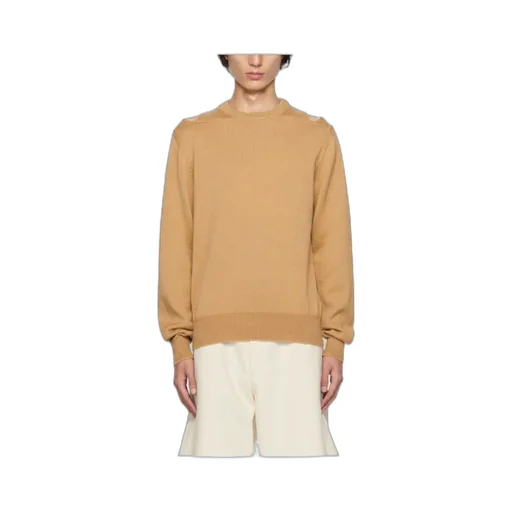 Round Neck Hollowed-Out Sweater