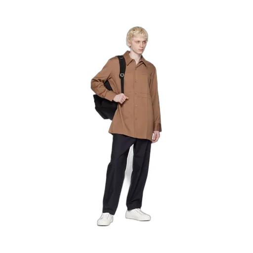 Button Long-Sleeved Shirt