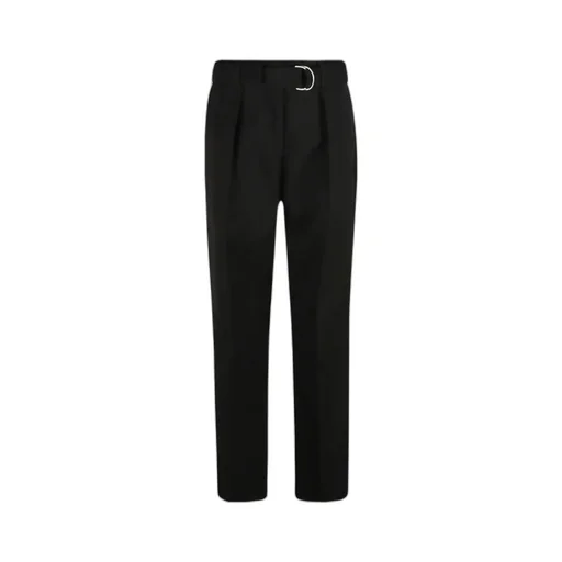 Belted Wide-Leg Trousers