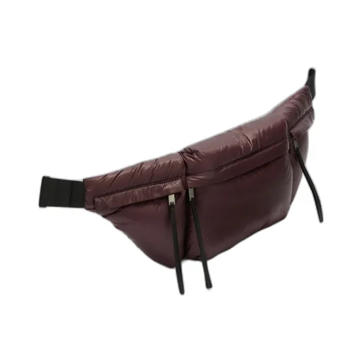 Logo Printed Padded Belt Bag