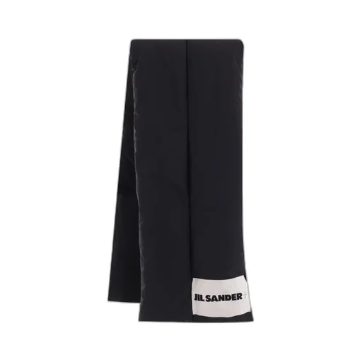 Logo-Patch Padded Scarf