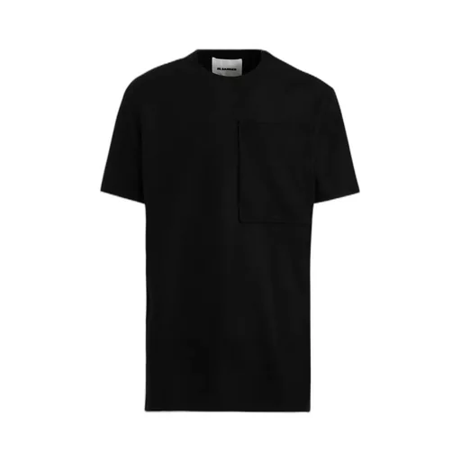 Zip-Detailed Crewneck T-Shirt
