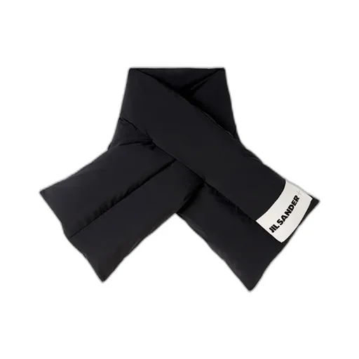 Logo-Patch Padded Scarf