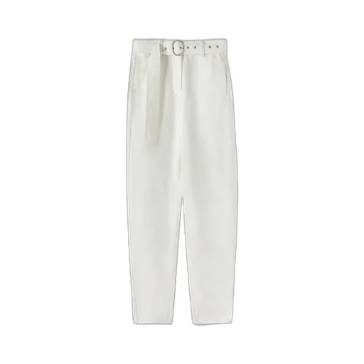 Logo Printed Wide-Leg Pants
