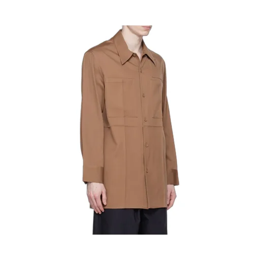 Button Long-Sleeved Shirt